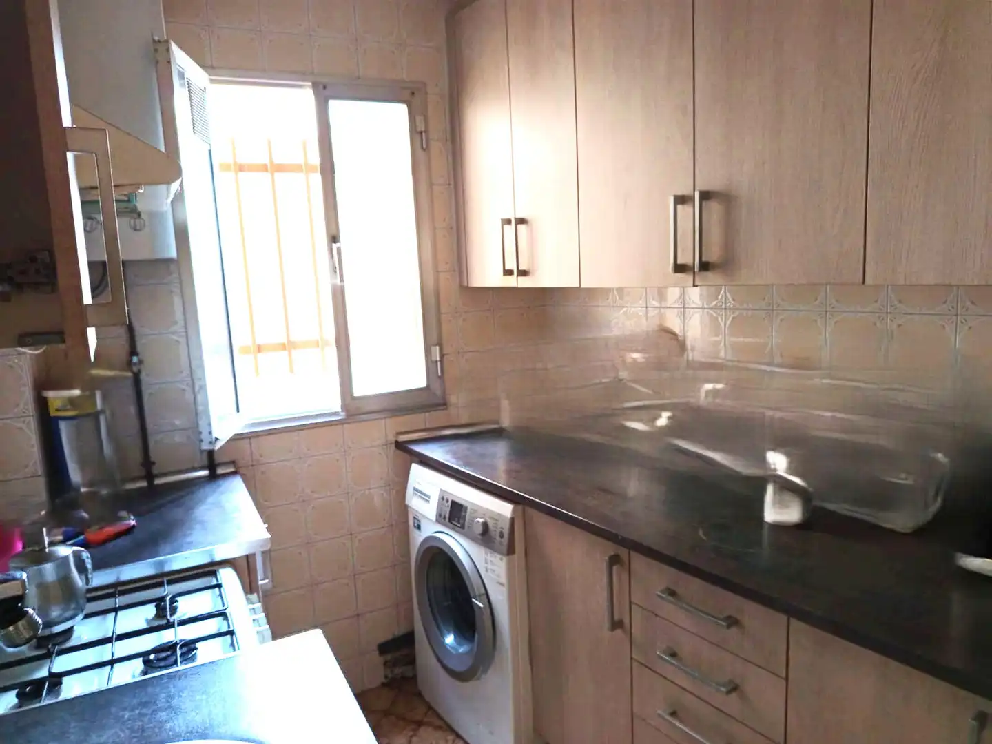 Kitchen of Flat for sale in Madrid  with Heating and Furnished