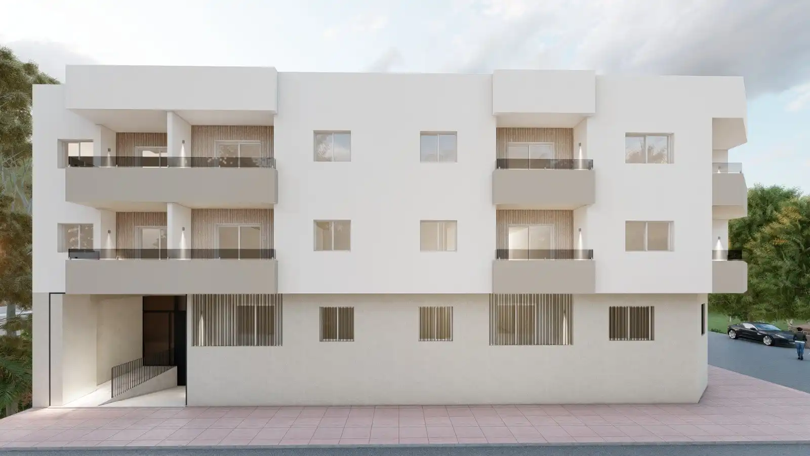 Vista exterior de Apartament en venda en San Isidro amb Aire condicionat, Terrassa i Piscina
