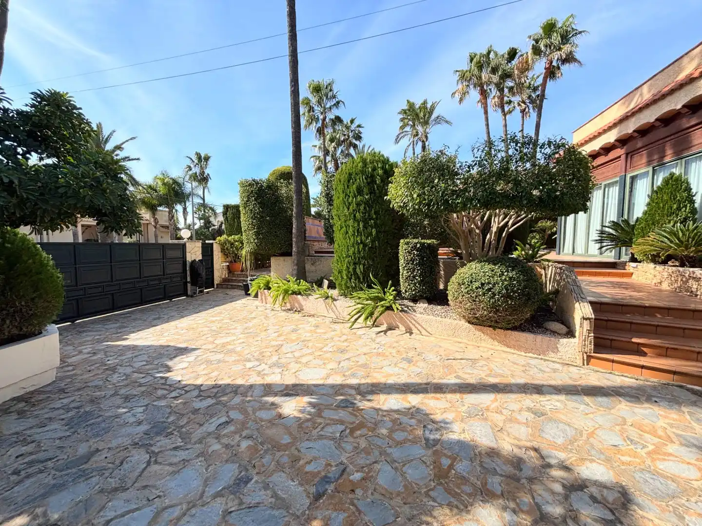 Garten von Haus oder Chalet zum Verkauf in Benidorm mit Klimaanlage, Terrasse und Schwimmbad