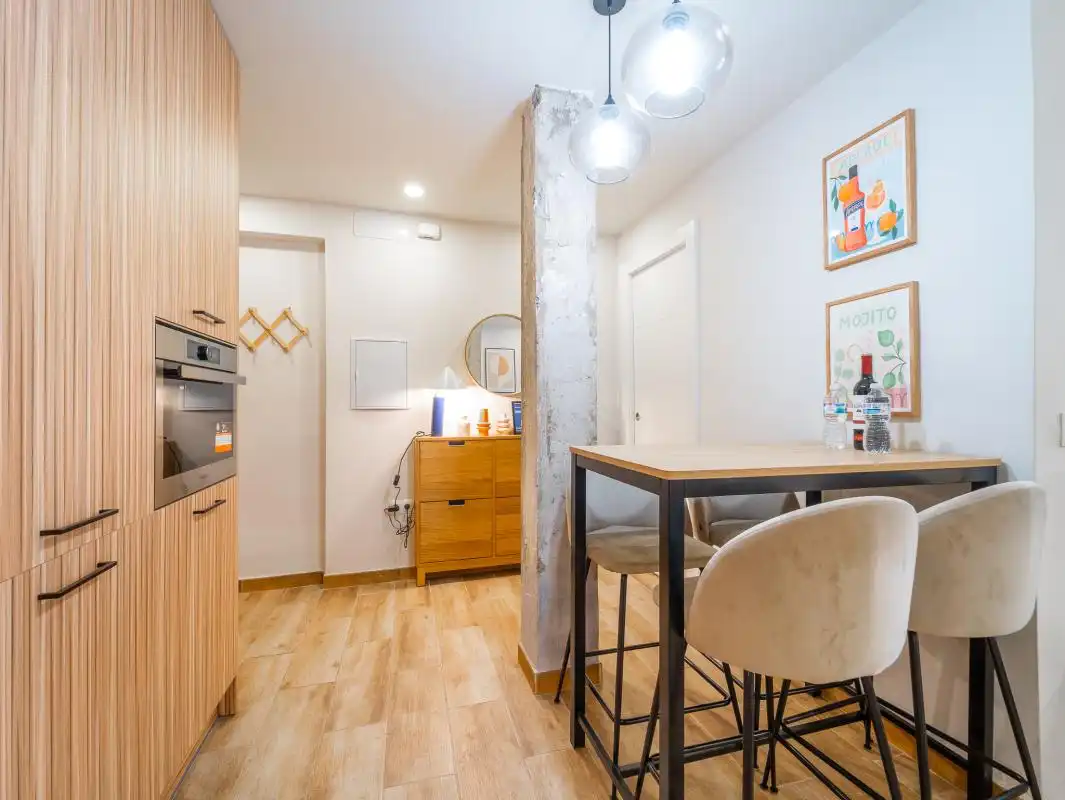 Cocina de Planta baja en venta en Málaga con Aire acondicionado, Calefacción y Terraza