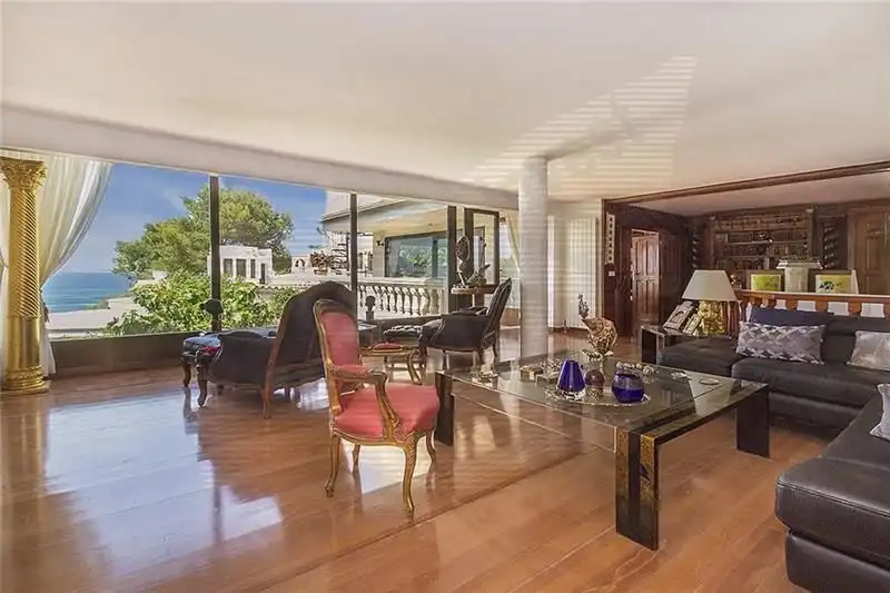 Sala d'estar de Casa o xalet en venda en Llucmajor amb Aire condicionat, Calefacció i Jardí privat