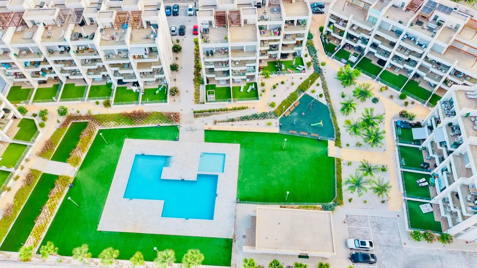 Swimming pool of Apartments for sale in Orihuela  with Terrace, Furnished and Balcony