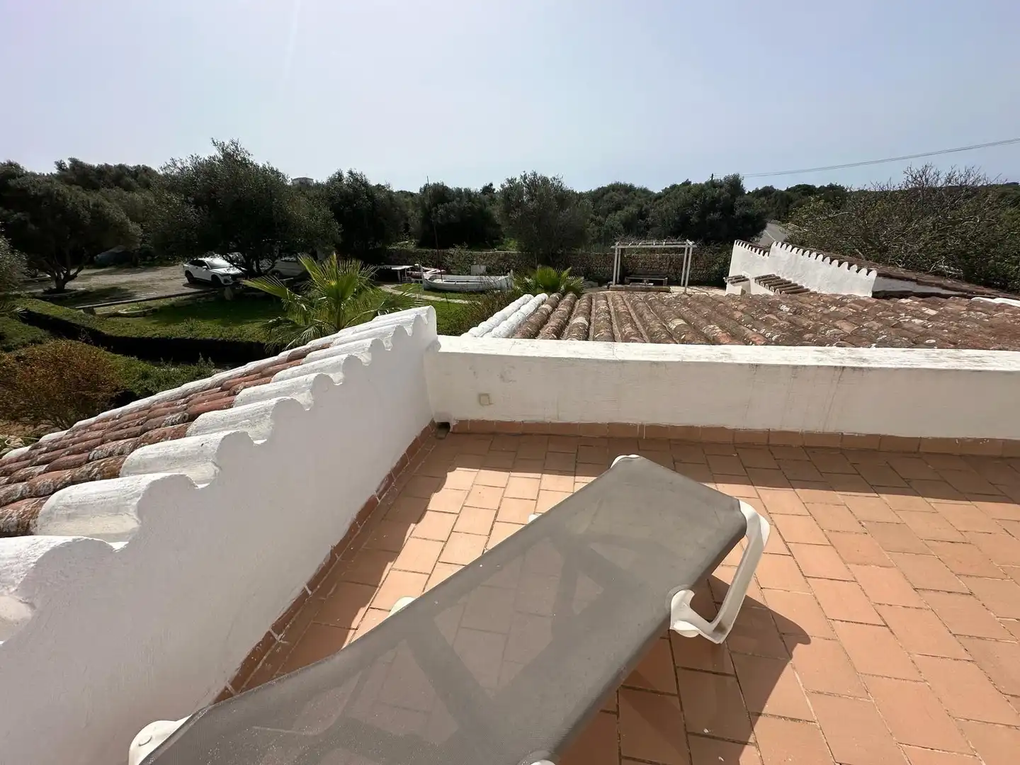 Terrassa de Casa o xalet en venda en Sant Lluís amb Jardí privat
