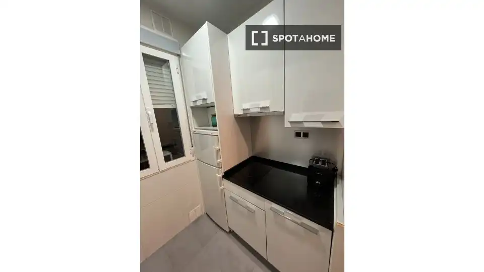 Kitchen of Apartments for share in Madrid  with Air Conditioner, Heating and Terrace