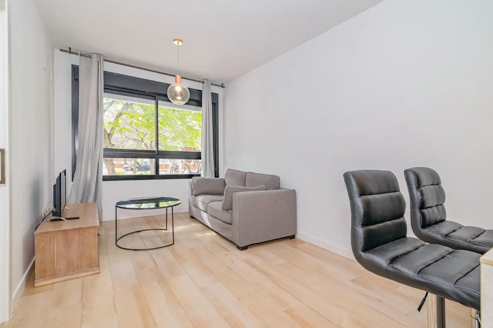 Wohnzimmer von Wohnungen zur Miete in Granada mit Klimaanlage, Heizung und Terrasse