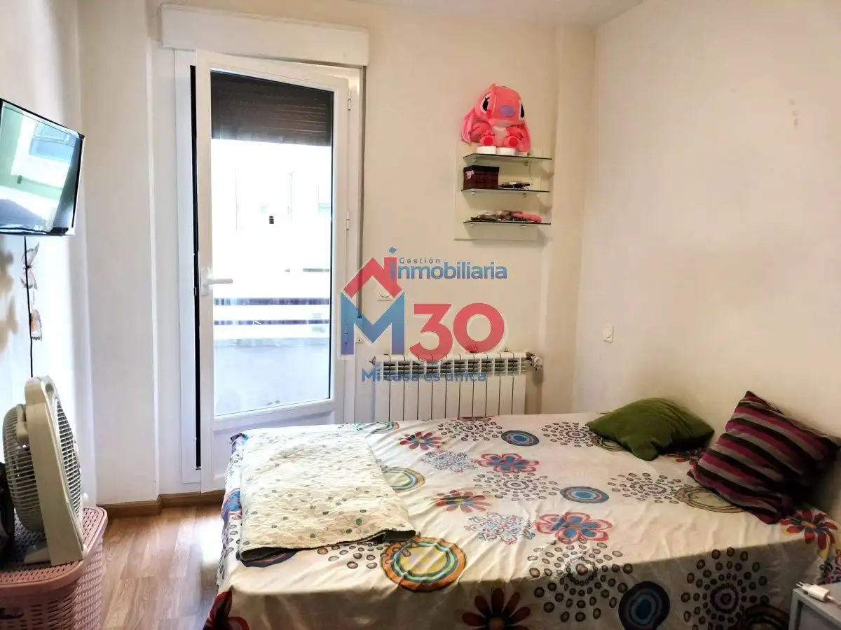 Schlafzimmer von Wohnung zum Verkauf in Miranda de Ebro mit Heizung, Parkett und Terrasse