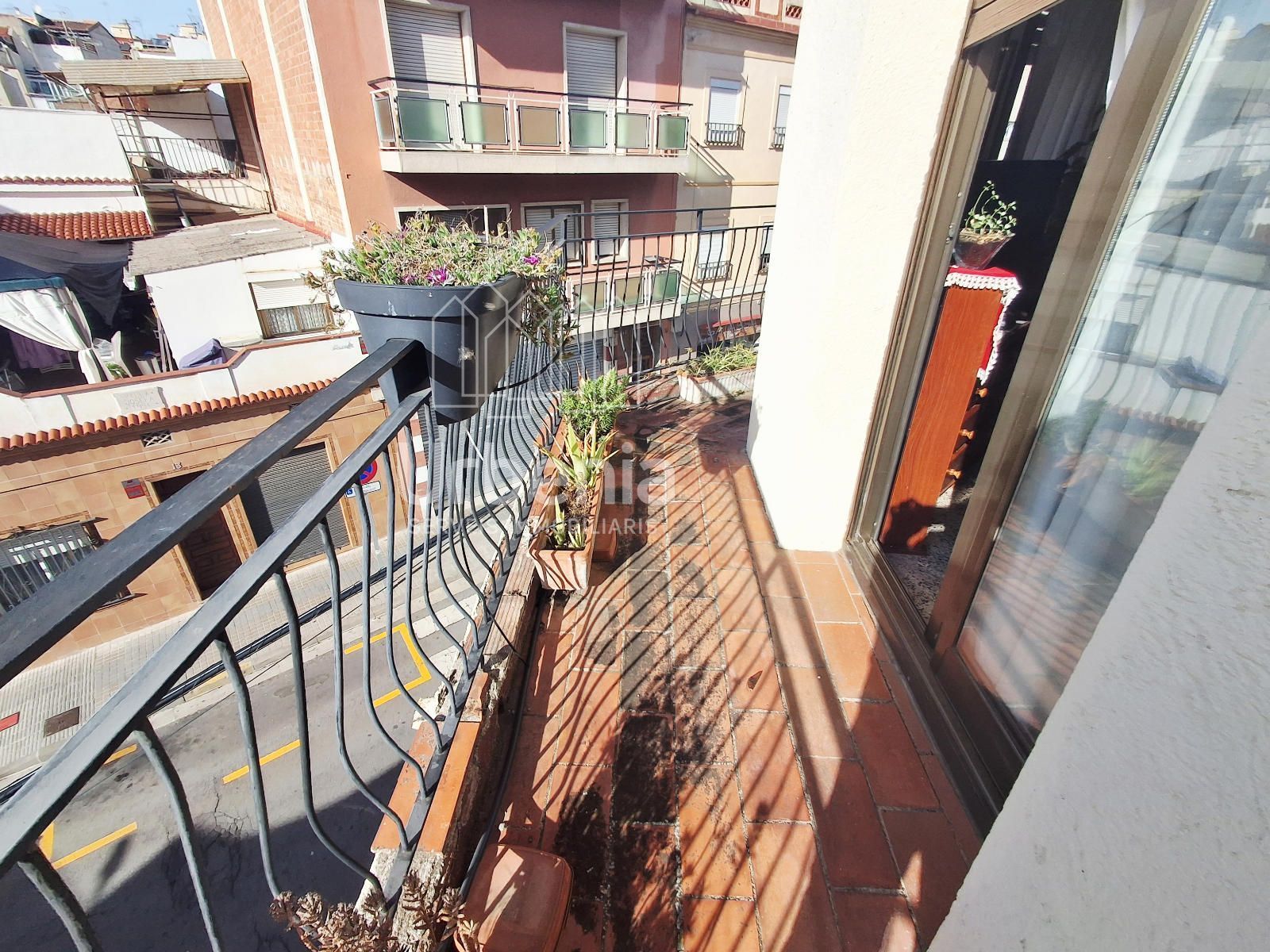Balcony of Flat for sale in Mataró  with Air Conditioner and Heating