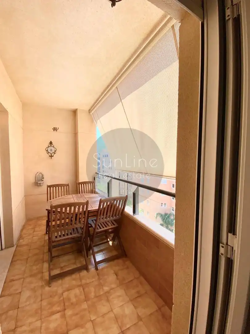 Terrace of Flat for rent in Valencia  with Air Conditioner, Terrace and Storage room