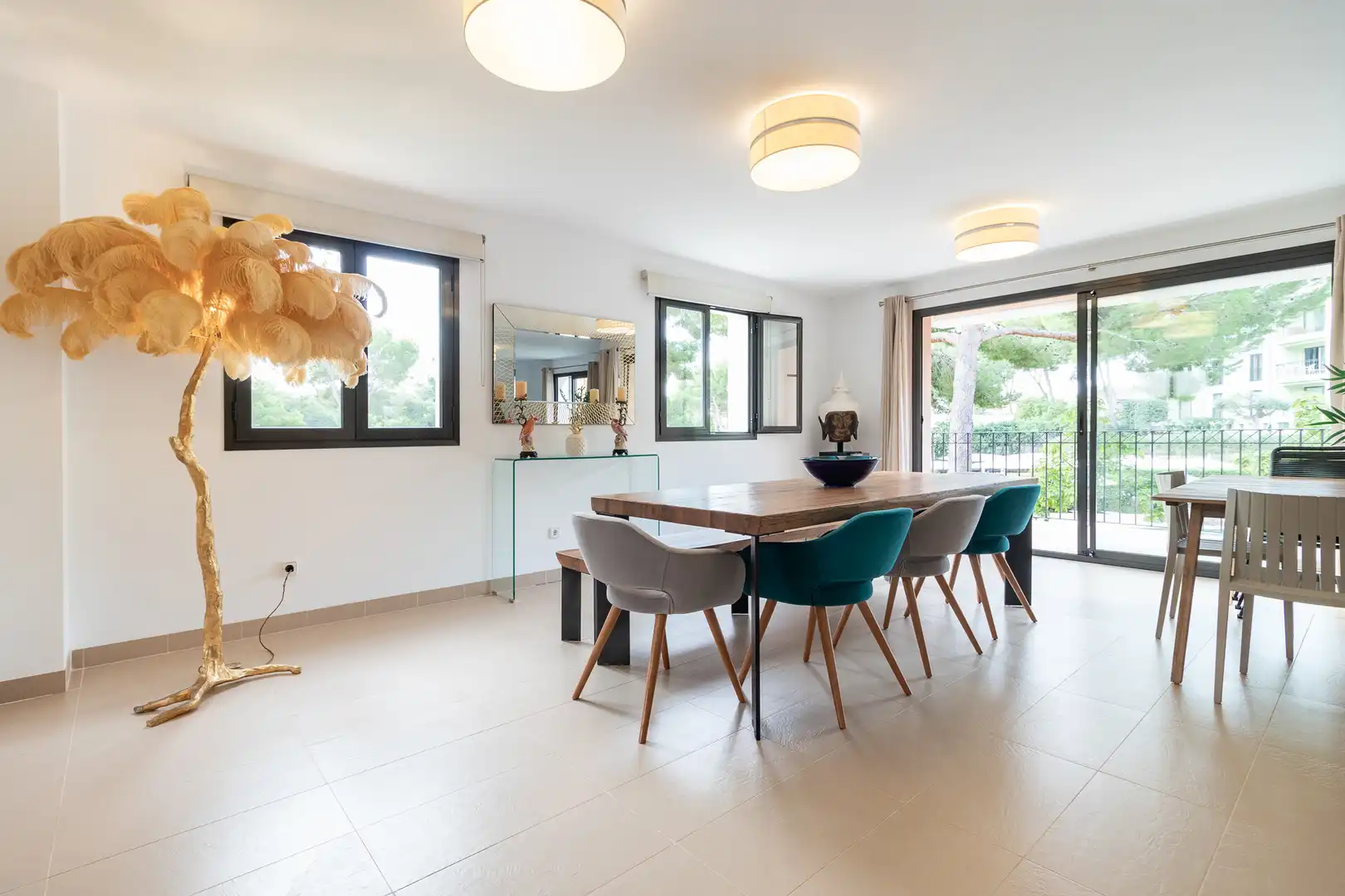Dining room of Ground floor for sale in Andratx  with Private garden, Terrace and Community pool