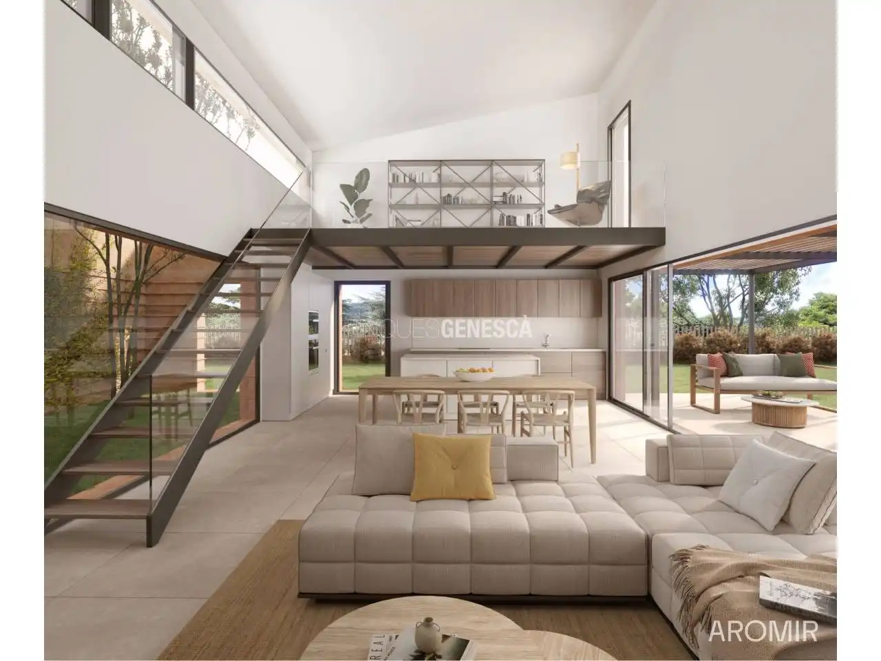 Living room of Houses for sale in Matadepera  with Air Conditioner, Heating and Private garden