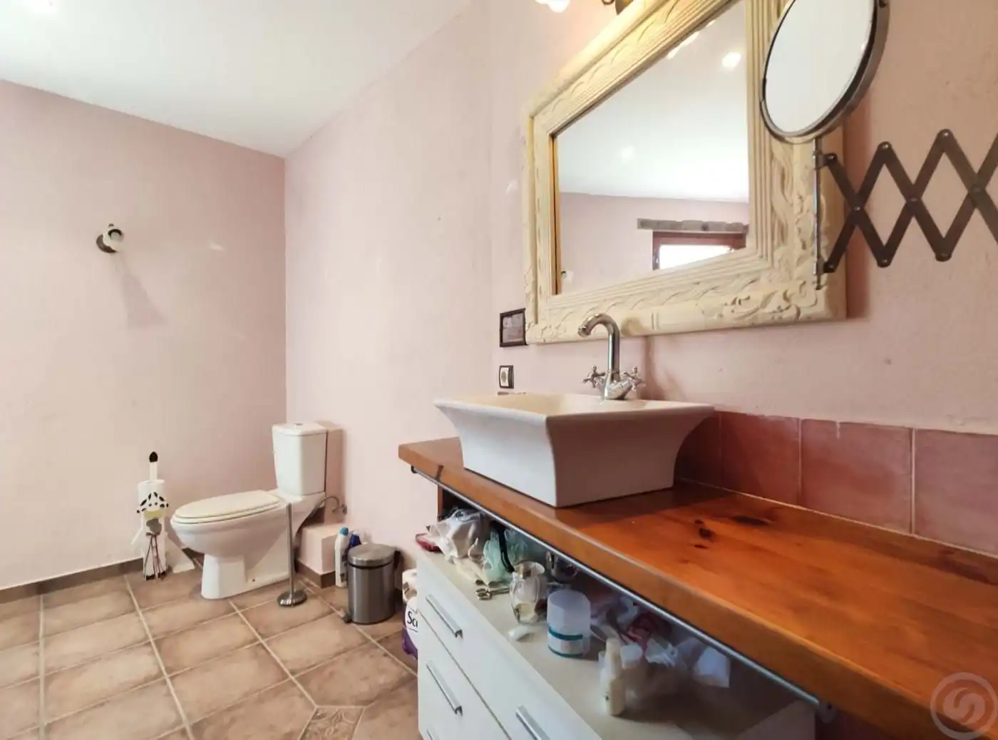 Bathroom of Houses for sale in La Vall de Bianya  with Heating, Terrace and Storage room