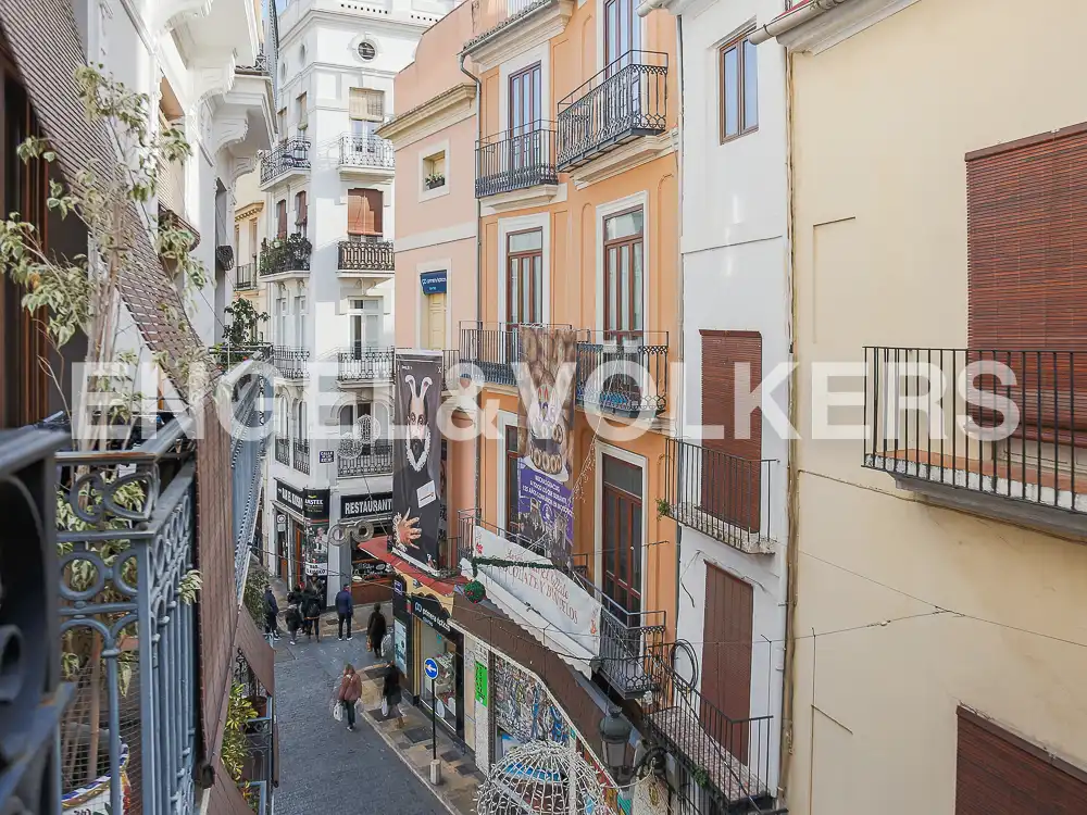 Vista exterior de Pis de lloguer en Valencia amb Aire condicionat, Calefacció i Moblat