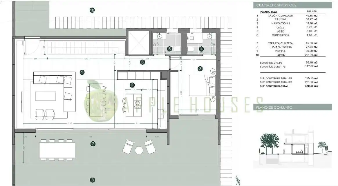 Casa con piscina in vendita a La Plana, imagen 13