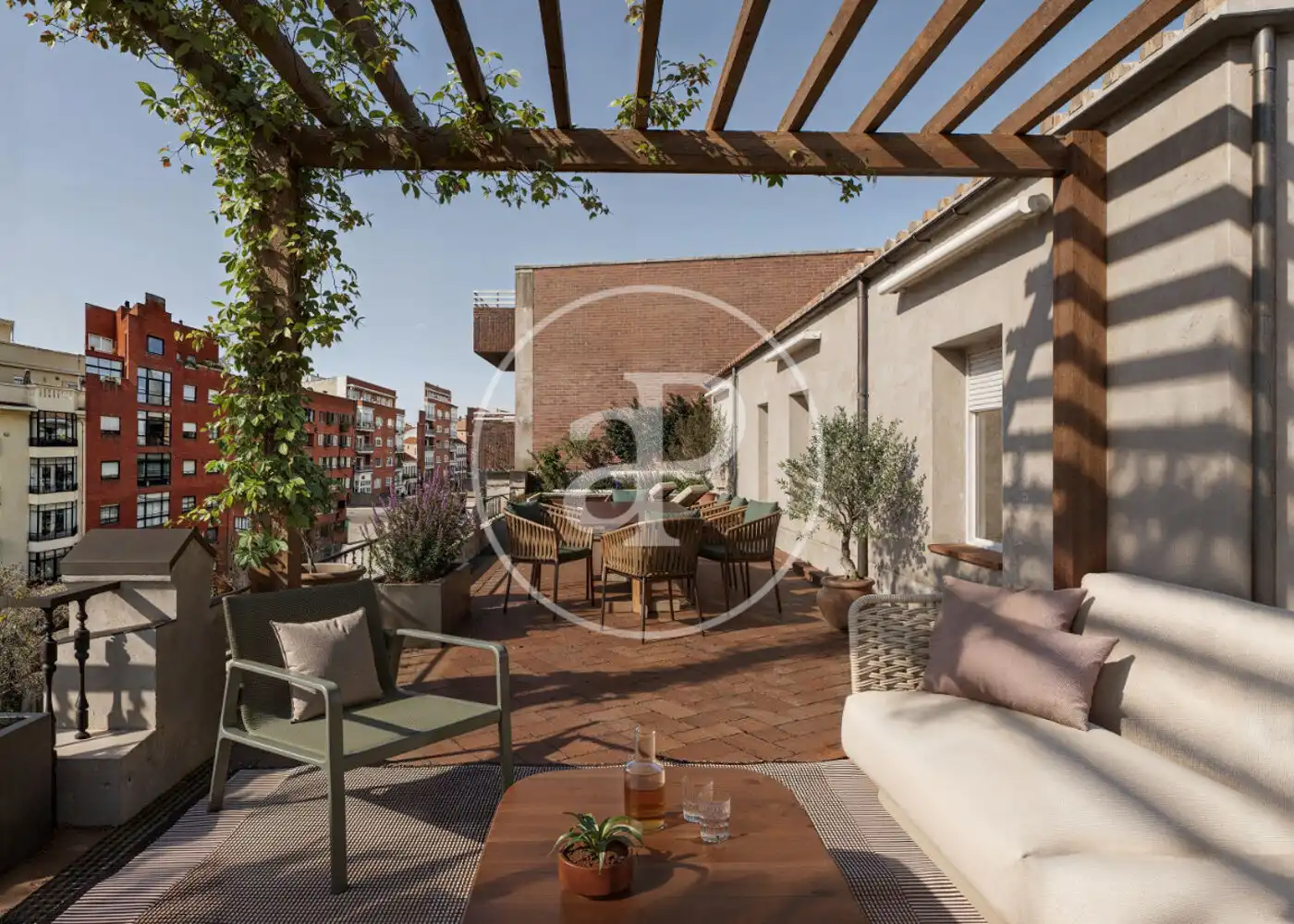 Terrace of Attic for sale in  Madrid Capital  with Air Conditioner, Heating and Terrace