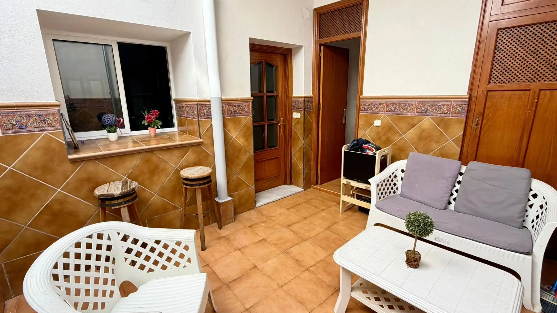 Garden of Houses for sale in Antequera  with Air Conditioner, Terrace and Storage room
