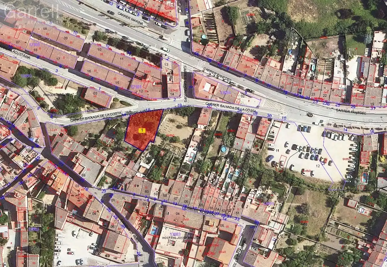 Terrenos y solares en venta en CARRER  BAIXADA COSTA 
 LLAGOSTERA (GIRONA), imagen 9