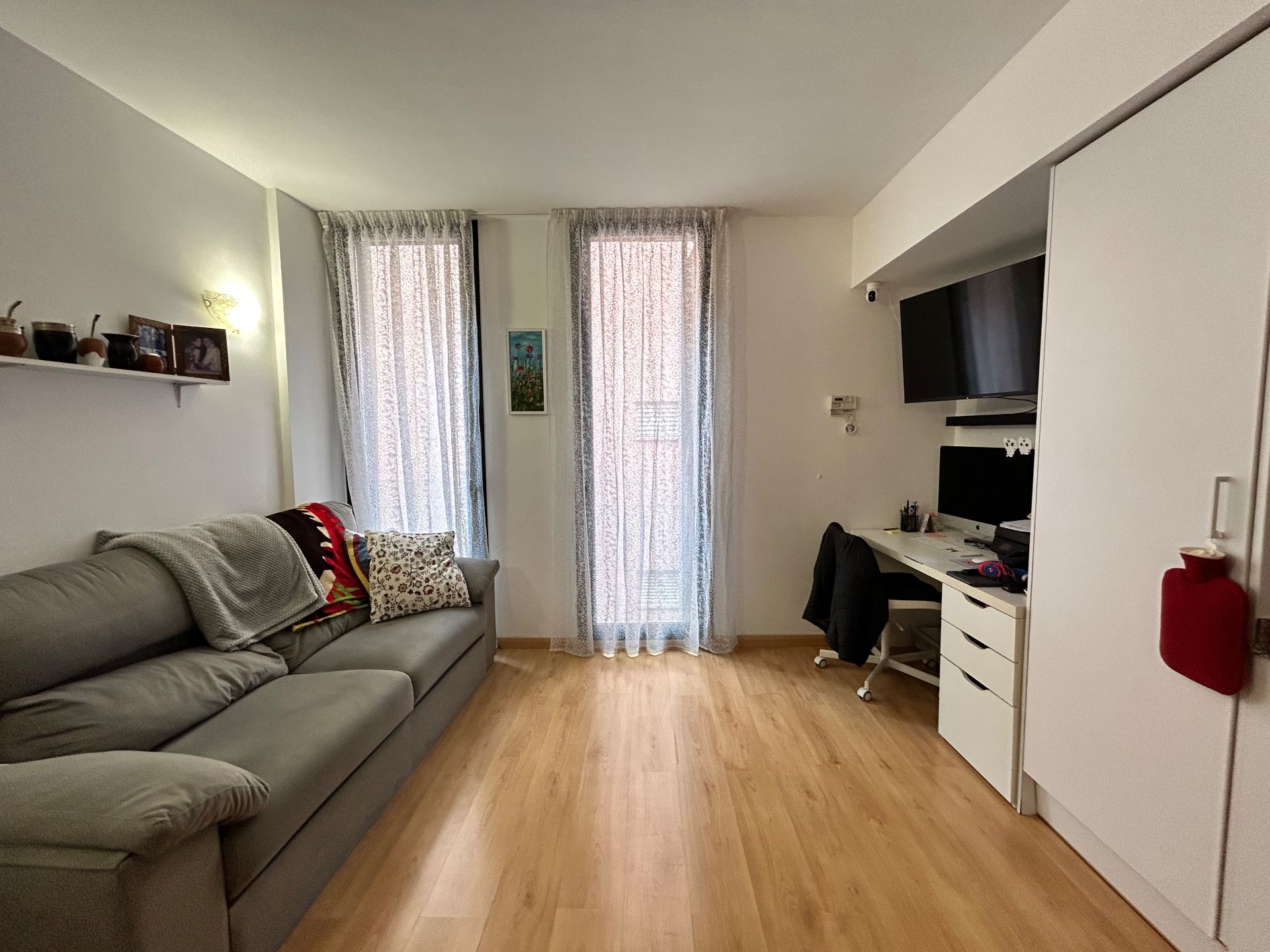 Living room of Flat for sale in Valls  with Air Conditioner, Heating and Parquet flooring