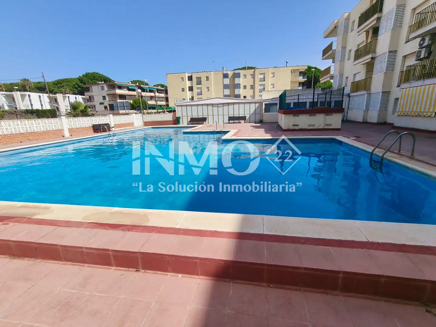 Swimming pool of Apartments for sale in Cambrils  with Air Conditioner, Parquet flooring and Terrace