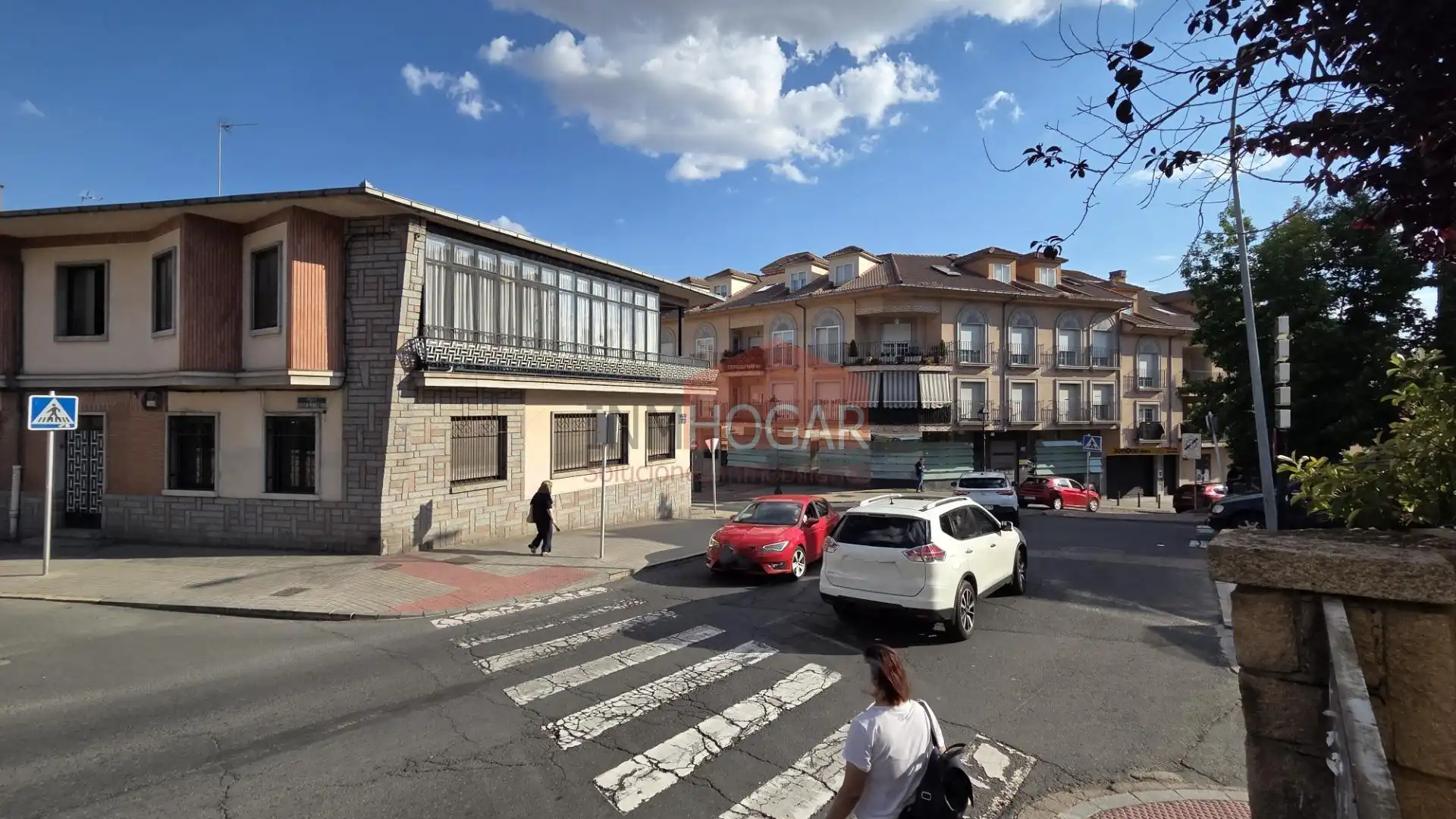 Vista exterior de Pis en venda en Ávila amb Calefacció, Terrassa i Traster