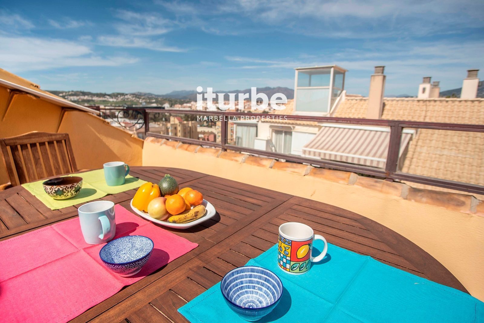 Terrassa de Àtic de lloguer en Fuengirola amb Aire condicionat, Terrassa i Moblat
