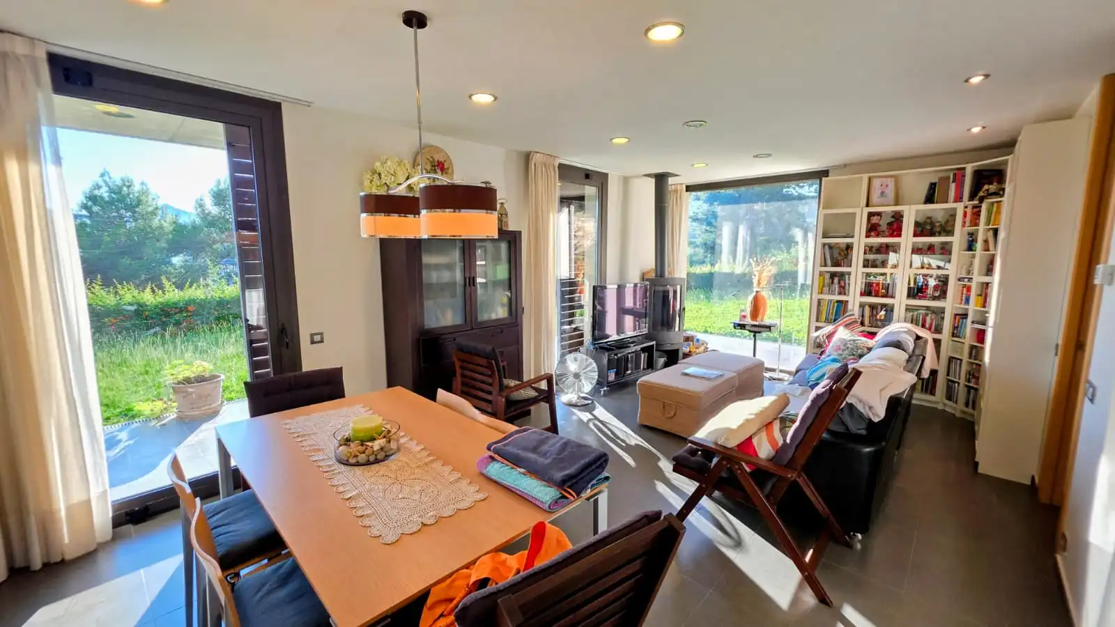 Comedor de Casa o chalet en venta en Borredà con Aire acondicionado, Calefacción y Jardín privado