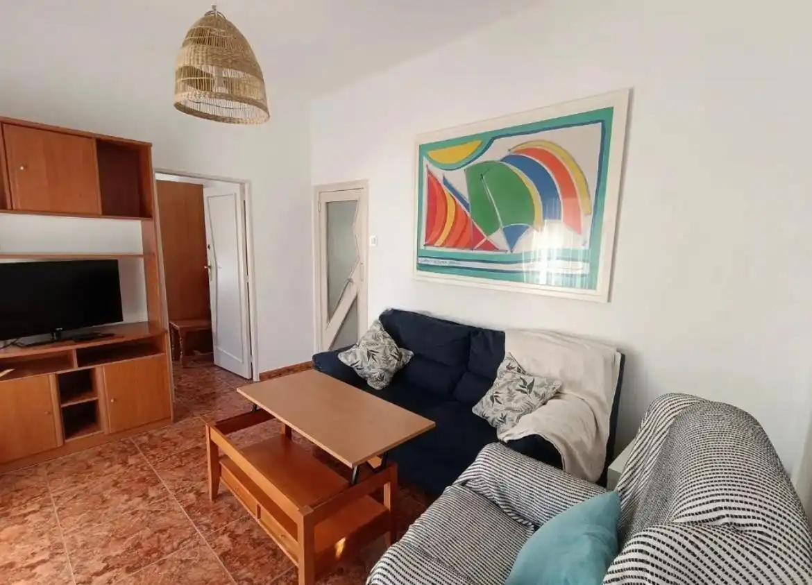 Sala de estar de Piso de alquiler en Granada con Amueblado y Balcón