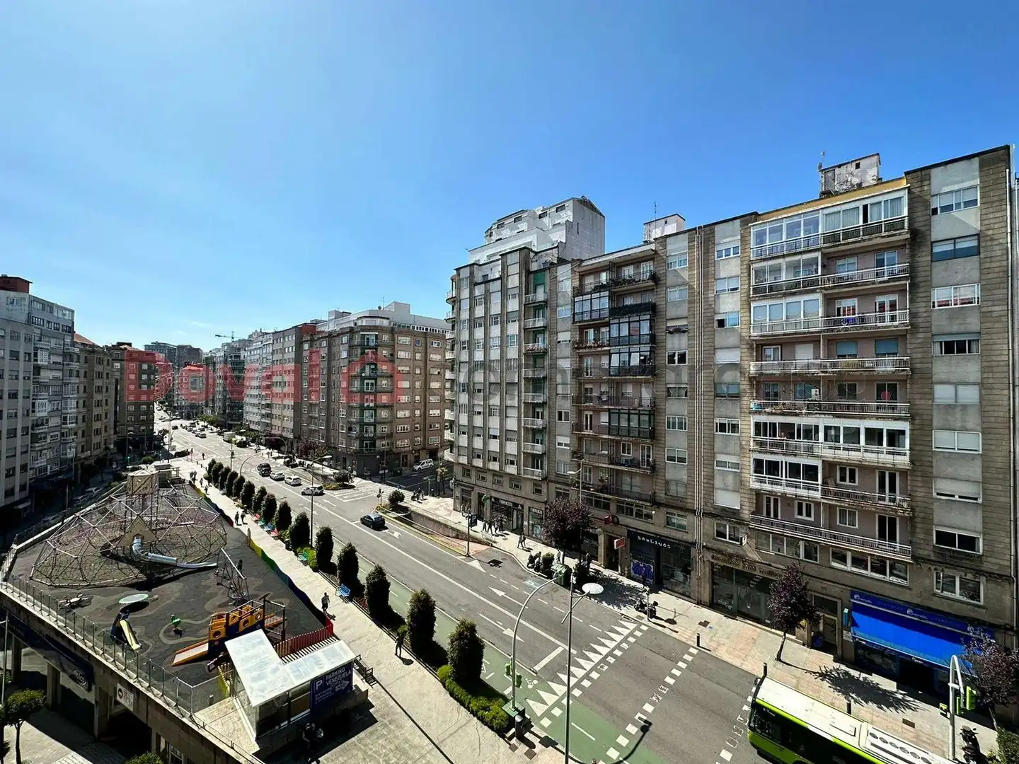 Exterior view of Flat for rent in Vigo   with Heating, Parquet flooring and Terrace