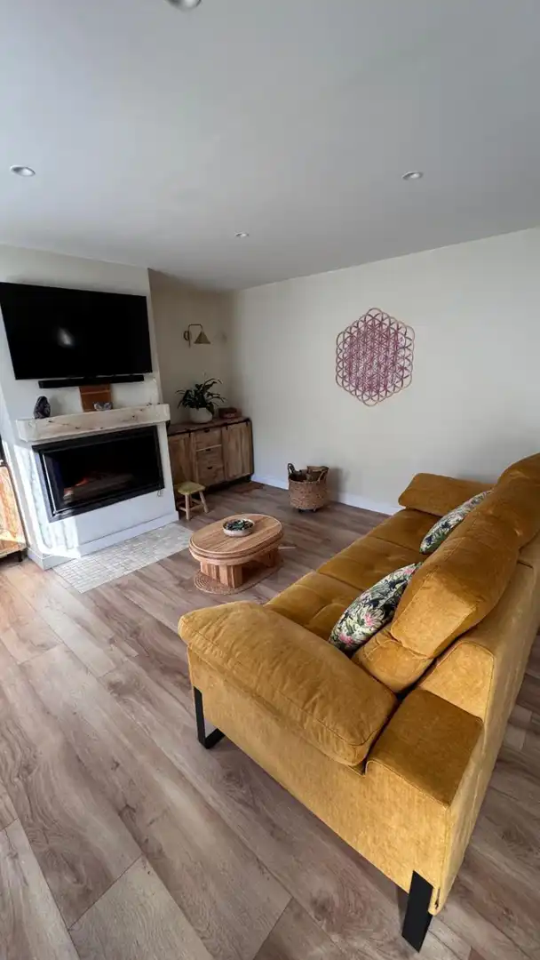 Living room of Houses for sale in Soba  with Heating, Parquet flooring and Terrace