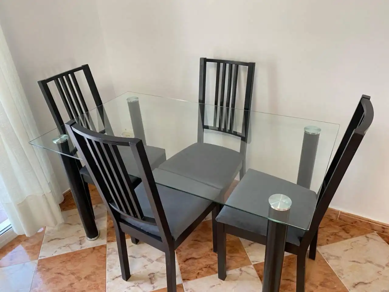 Dining room of Flat for rent in Jerez de la Frontera  with Terrace, Furnished and Balcony