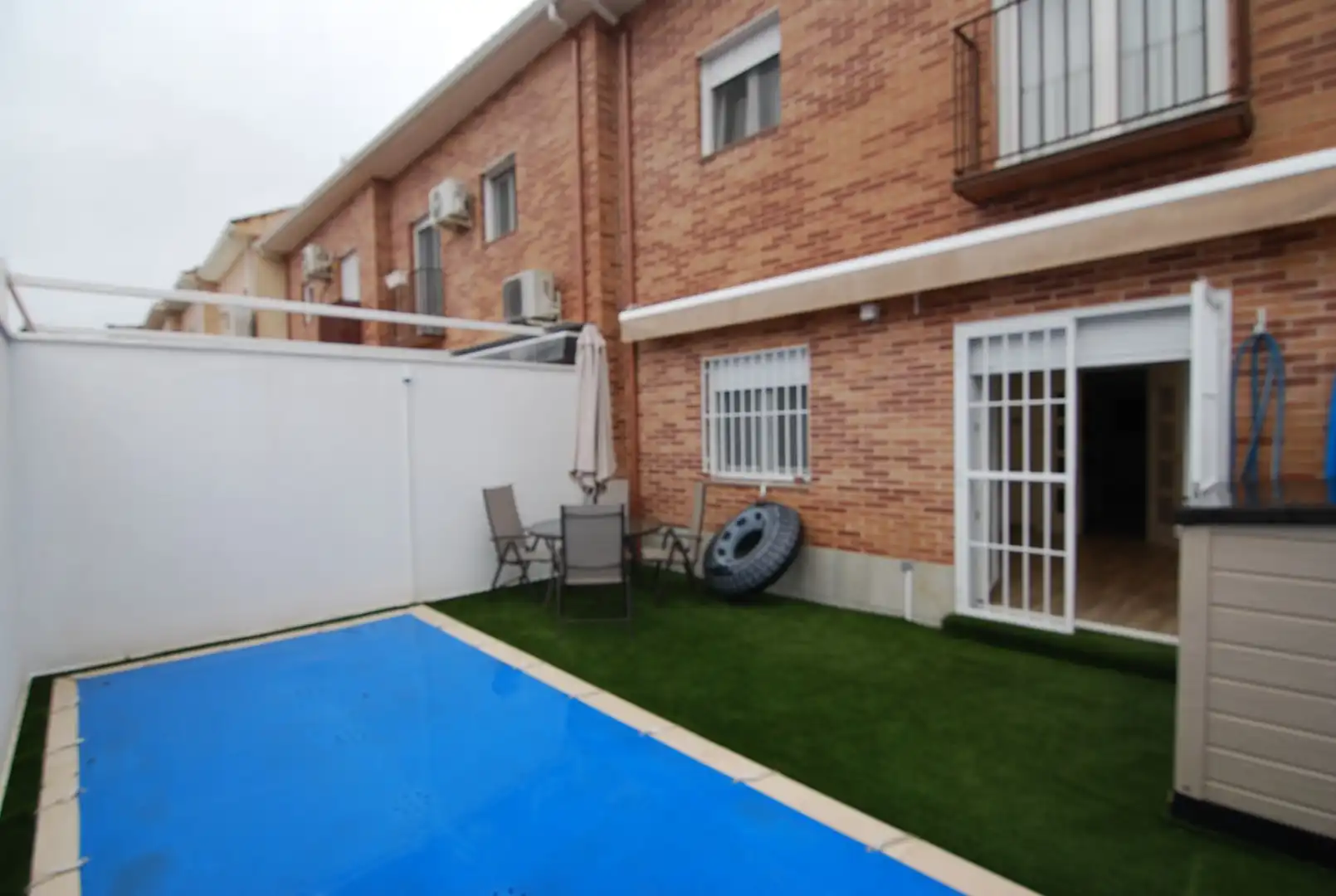 Swimming pool of Houses for sale in San Martín de la Vega  with Heating