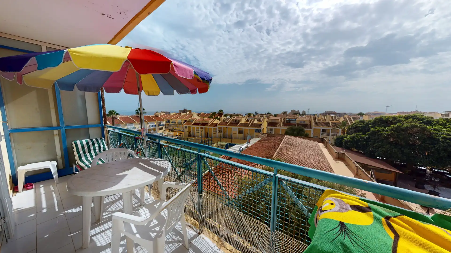 Terrace of Flat for sale in Torrevieja  with Air Conditioner, Balcony and Community pool