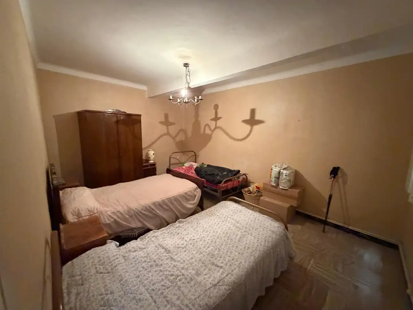 Schlafzimmer von Wohnung zum Verkauf in Cervera mit Heizung, Abstellraum und Möbliert