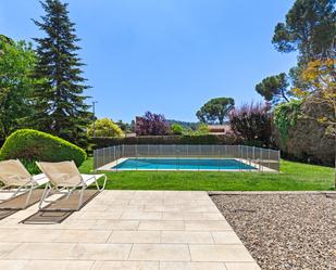 Swimming pool of House or chalet for sale in Sant Cugat del Vallès  with Heating, Terrace and Storage room
