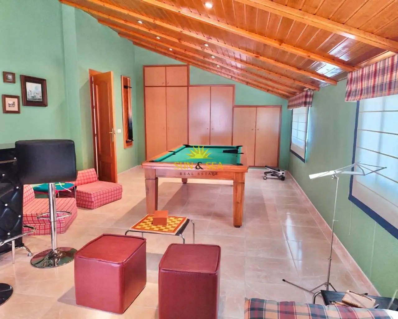 Garden of Houses for sale in Torre-Pacheco  with Air Conditioner, Heating and Terrace