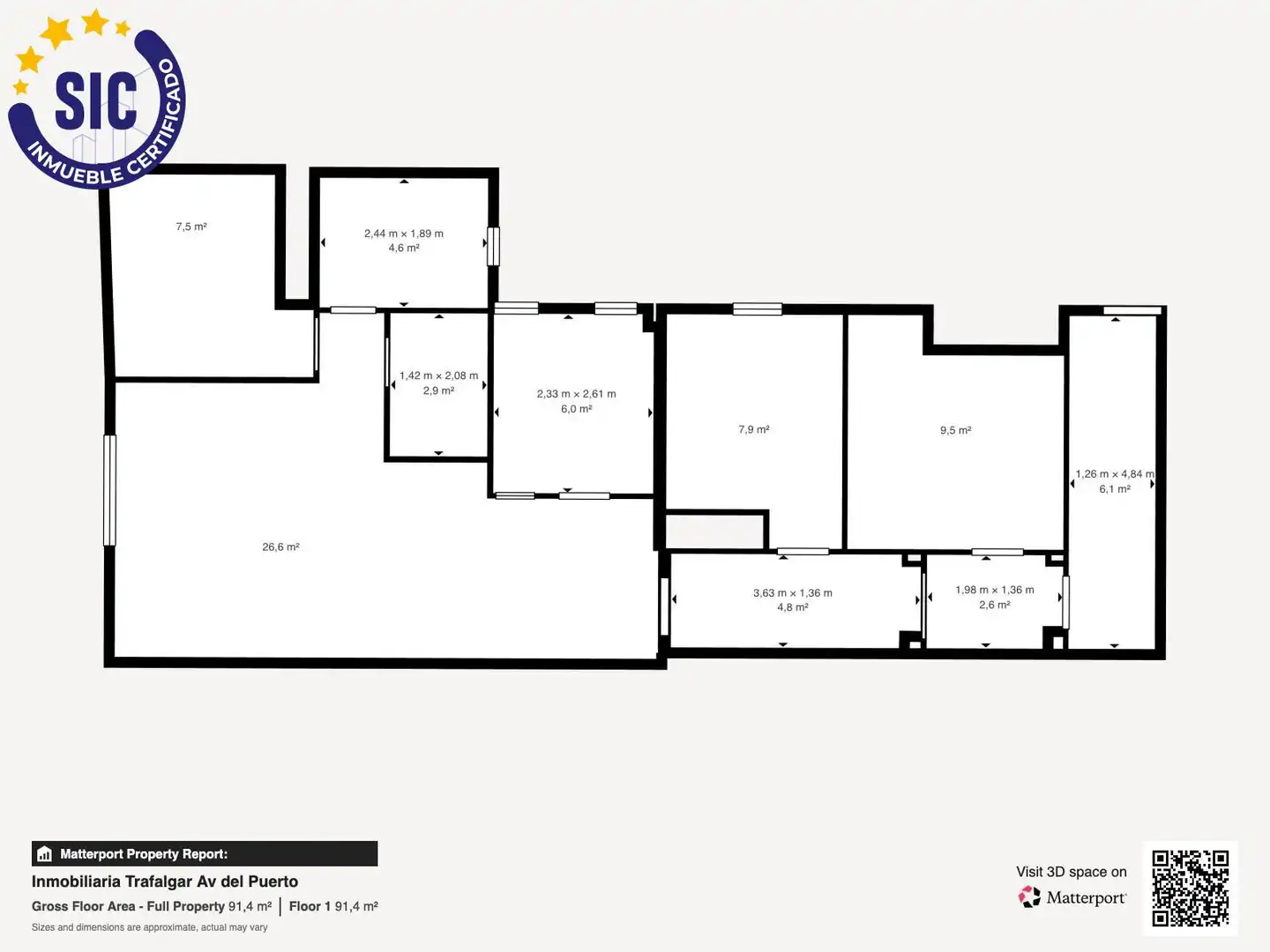 Piso en venta en Valencia con Aire acondicionado, Calefacción y Parquet
