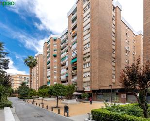 Exterior view of Flat for sale in  Granada Capital  with Heating, Private garden and Parquet flooring