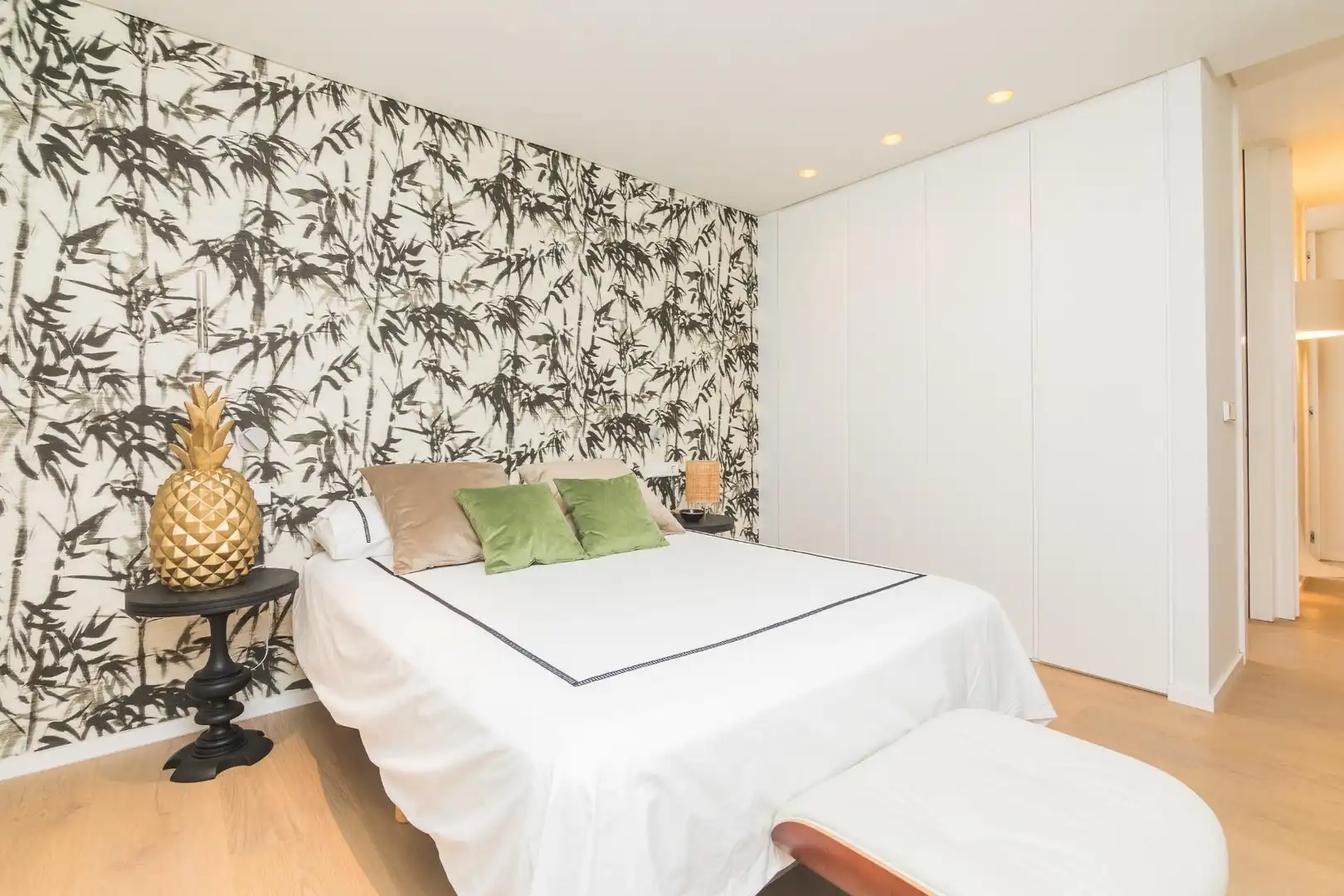 Schlafzimmer von Haus oder Chalet zum Verkauf in Elche / Elx mit Klimaanlage, Heizung und Privatgarten