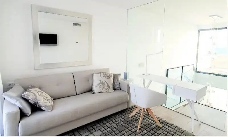 Living room of Attic for sale in Dénia  with Air Conditioner, Heating and Terrace