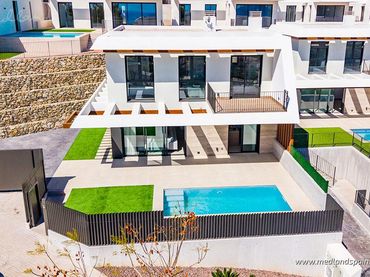 Villa con giardino in vendita a Balcón de Ponoig - Polop Paradis - Polop Hills