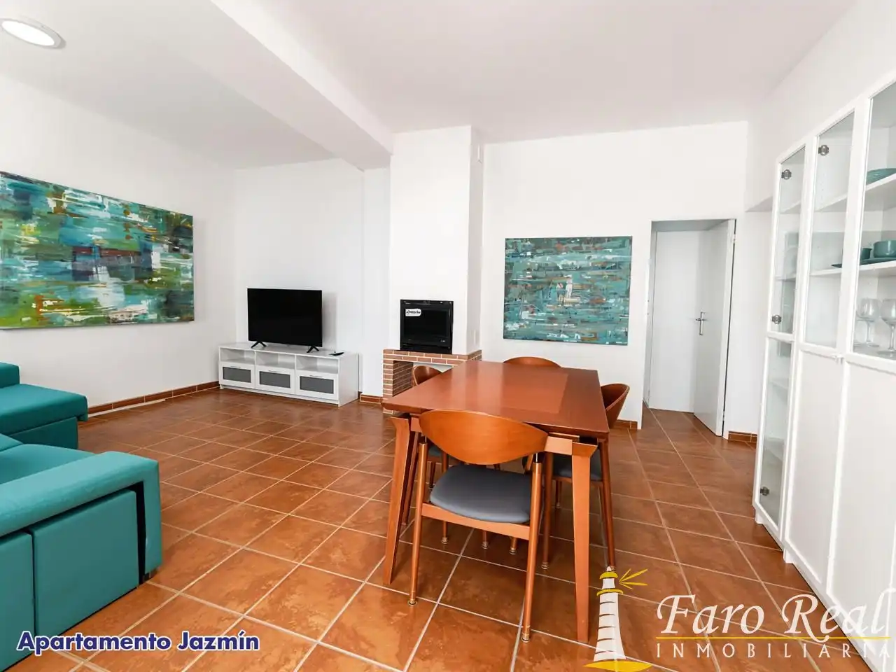 Comedor de Casa o chalet en venta en Chipiona con Aire acondicionado, Calefacción y Jardín privado