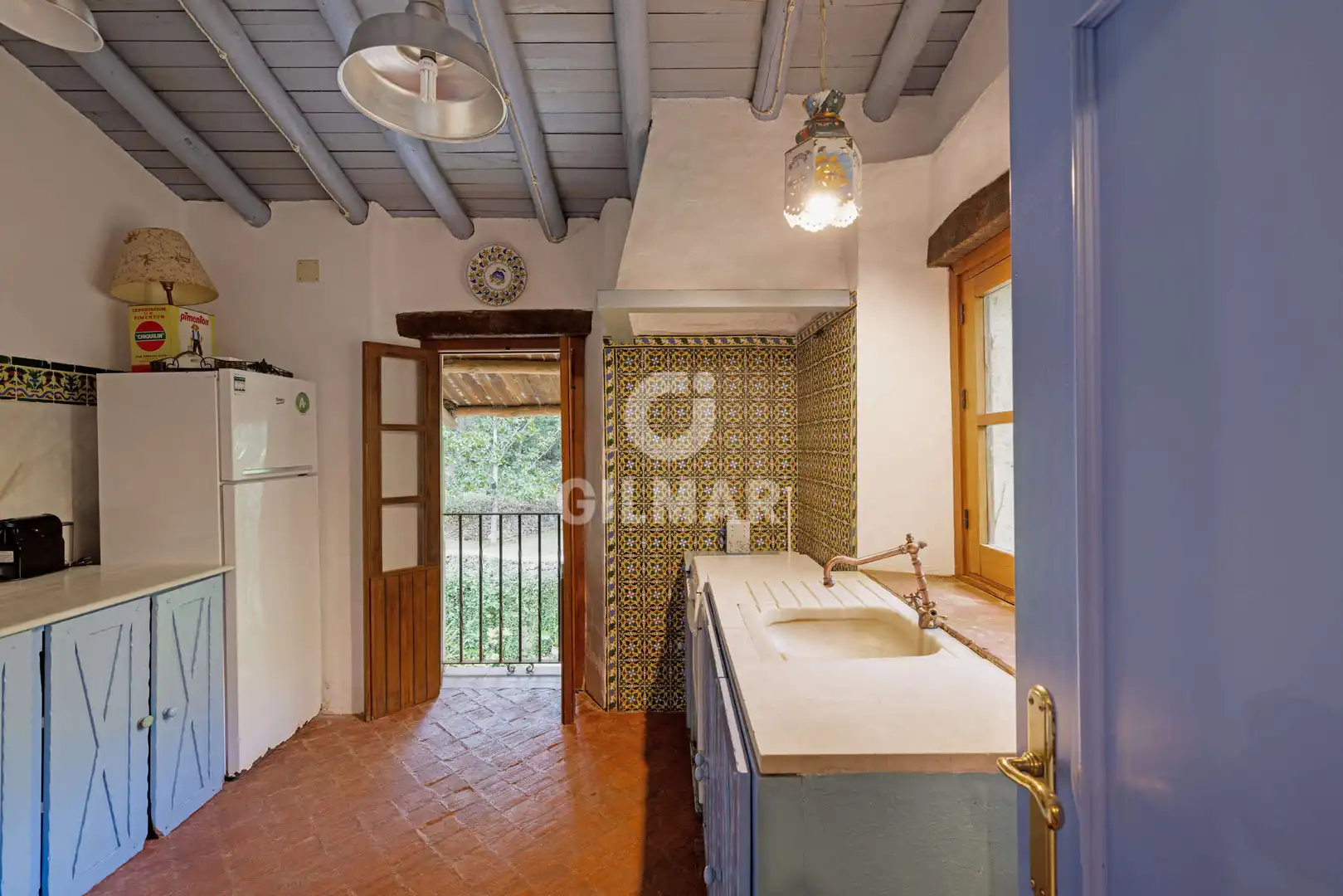 Cocina de Casa o chalet en venta en Grazalema con Calefacción, Jardín privado y Piscina