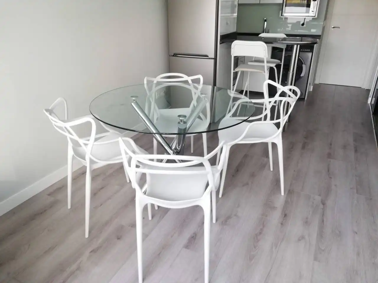 Comedor de Apartamento de alquiler en Burgos con Calefacción, Terraza y Amueblado