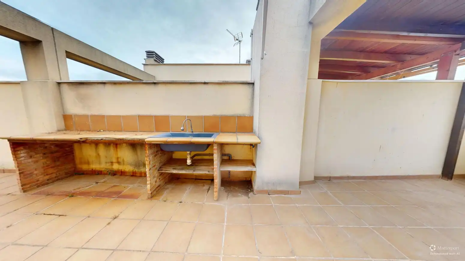 Terrace of Detached homes for sale in Alcoy / Alcoi  with Air Conditioner, Heating and Terrace