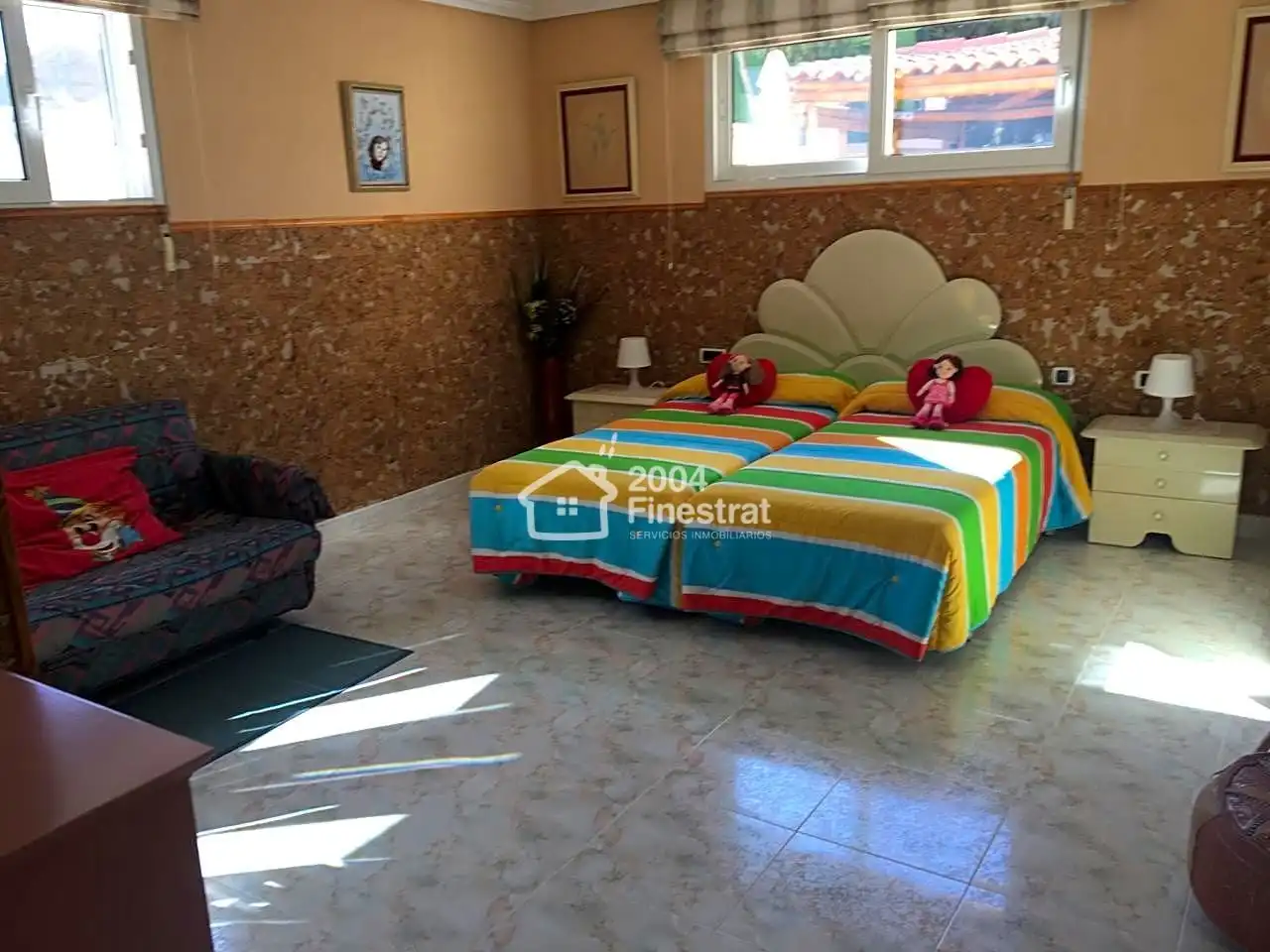 Bedroom of Houses for sale in La Nucia  with Private garden and Swimming Pool
