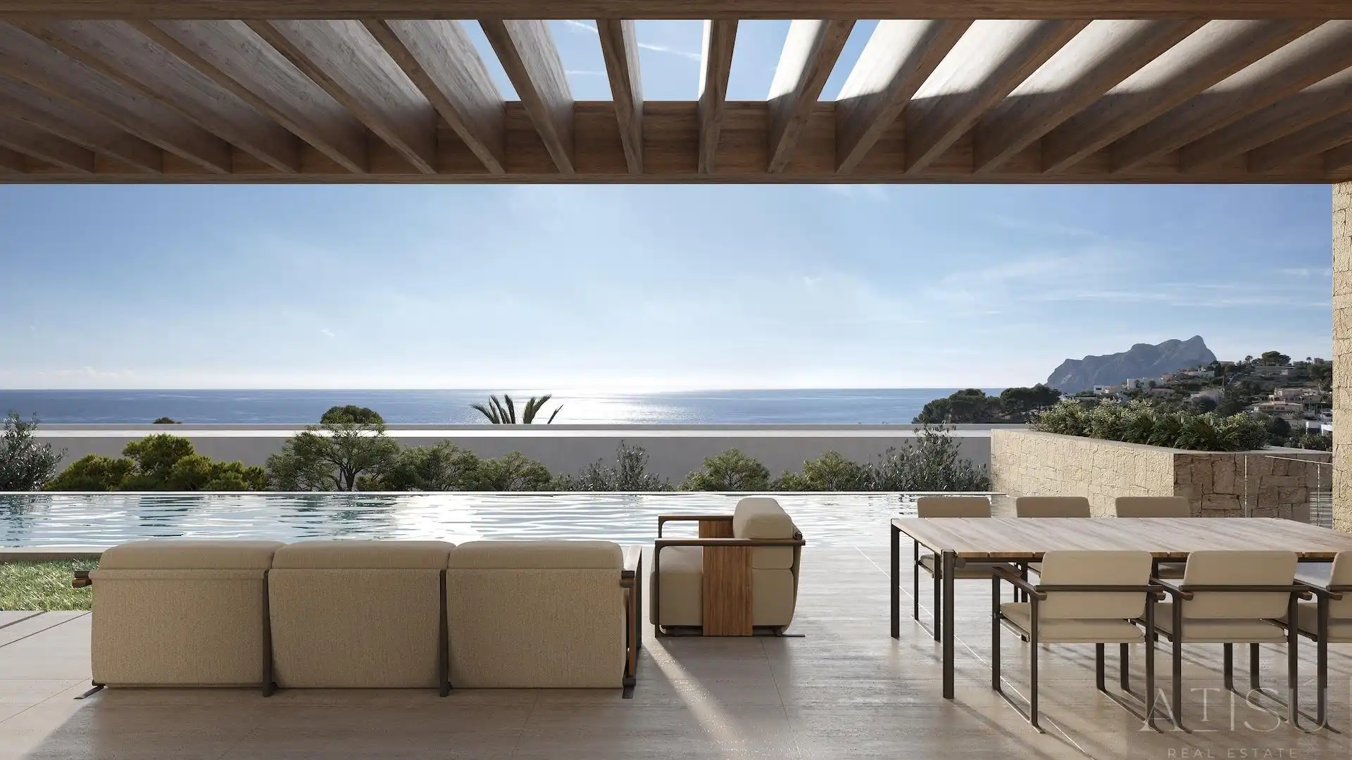 Terraza de Casa o chalet en venta en Benissa con Piscina