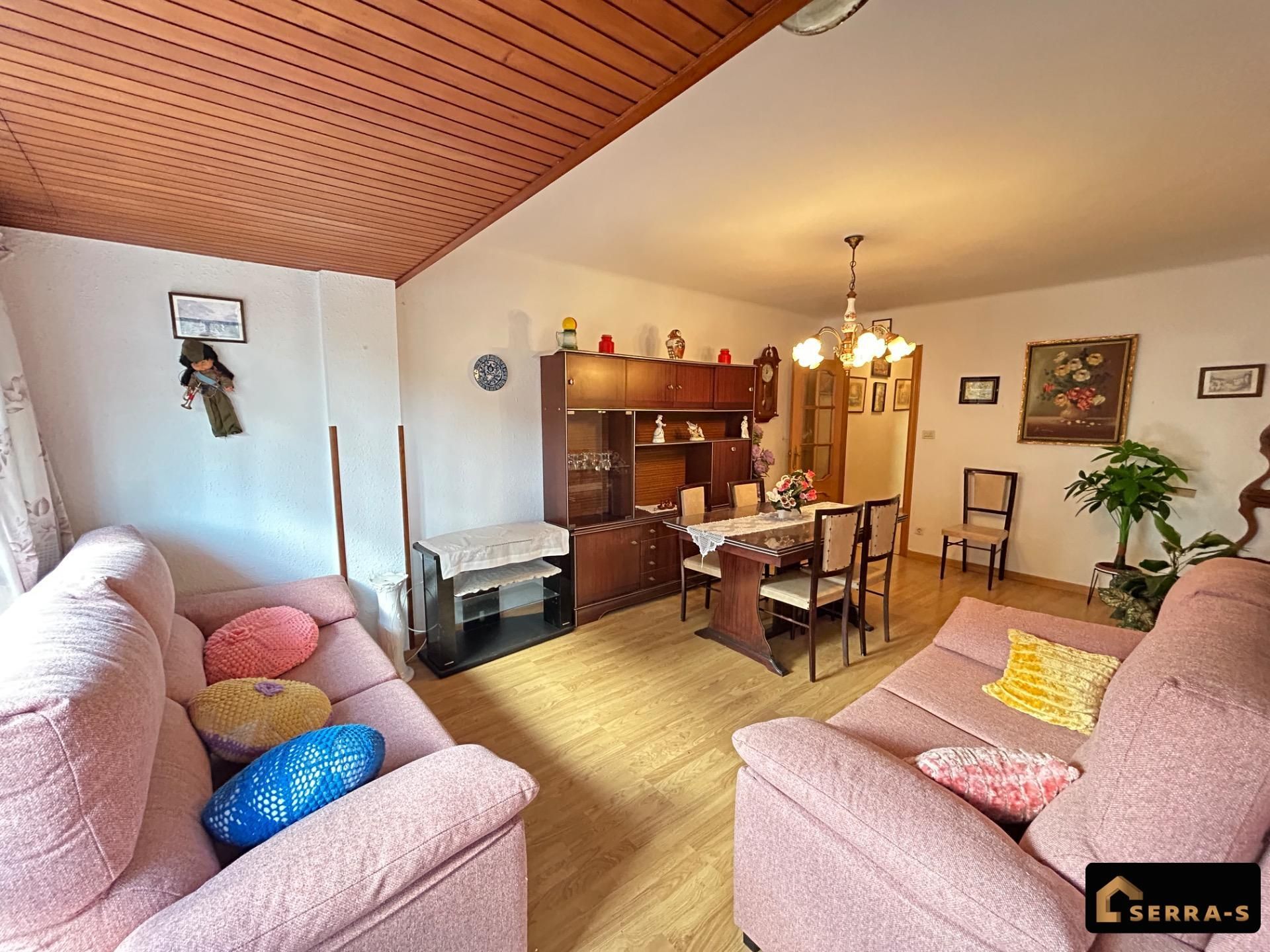 Living room of Flat for sale in Mataró  with Terrace and Balcony