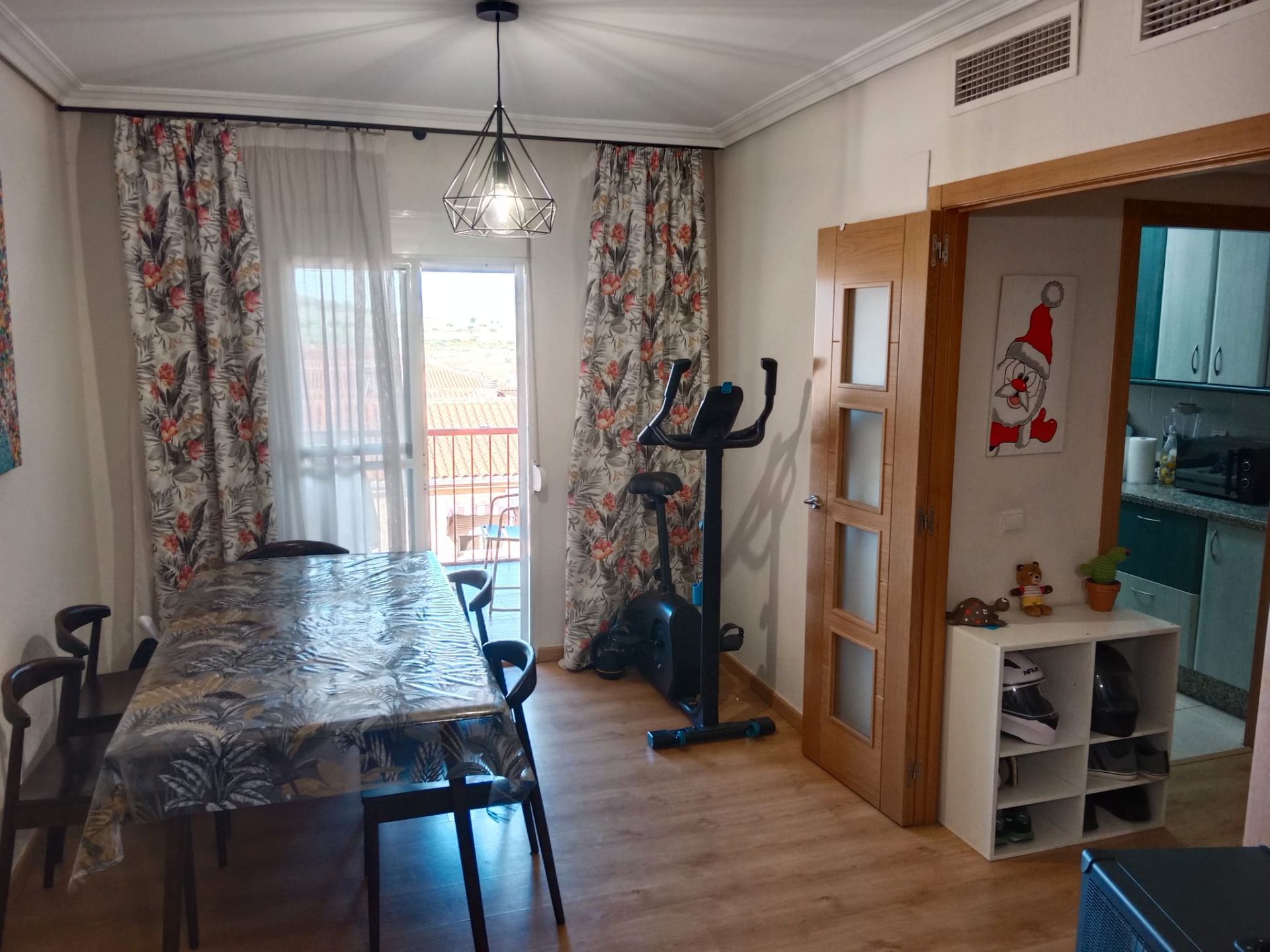 Bedroom of Flat for sale in Badajoz Capital  with Air Conditioner, Parquet flooring and Storage room