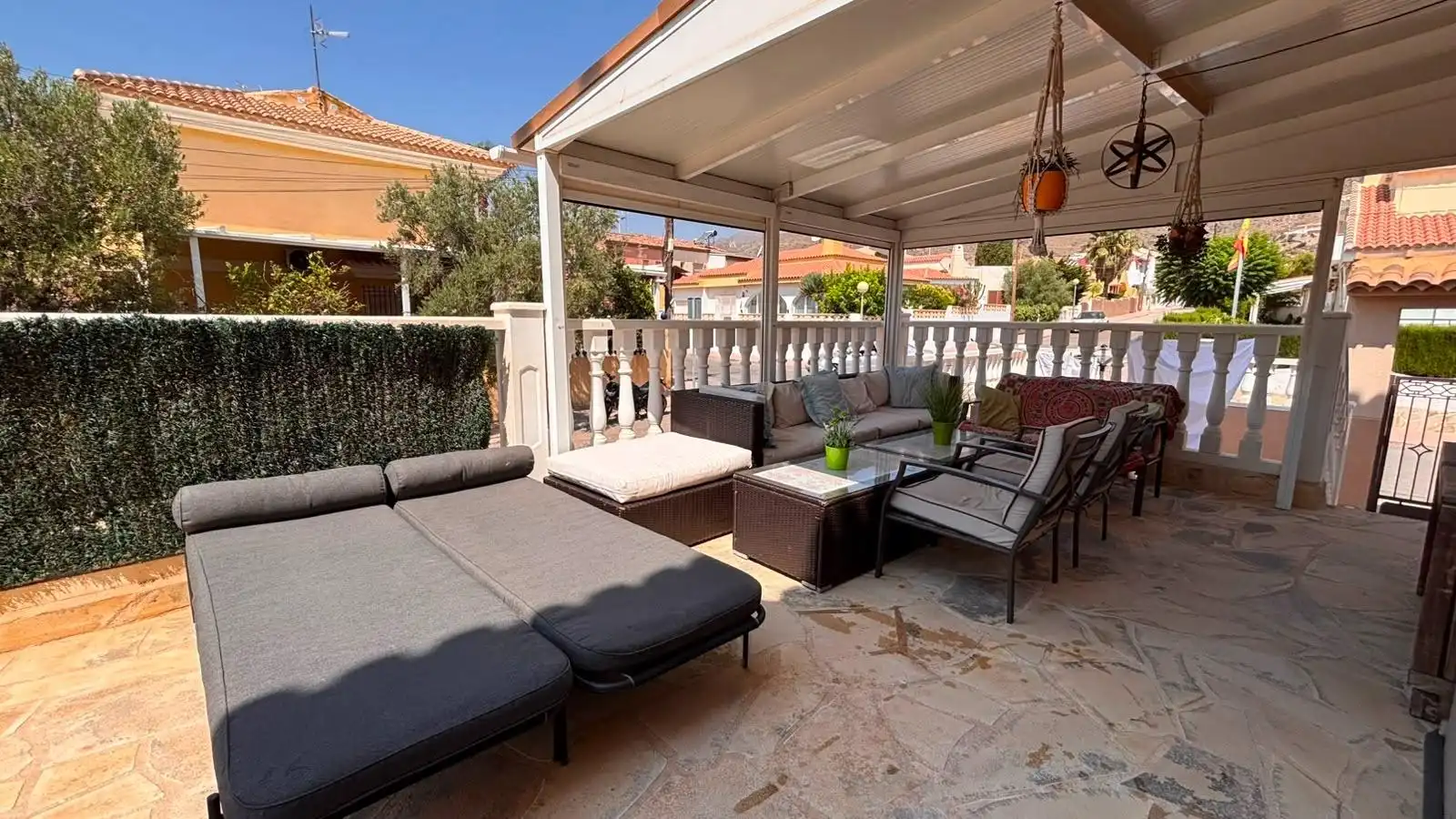 Terrassa de Casa o xalet en venda en Mazarrón amb Aire condicionat, Calefacció i Terrassa