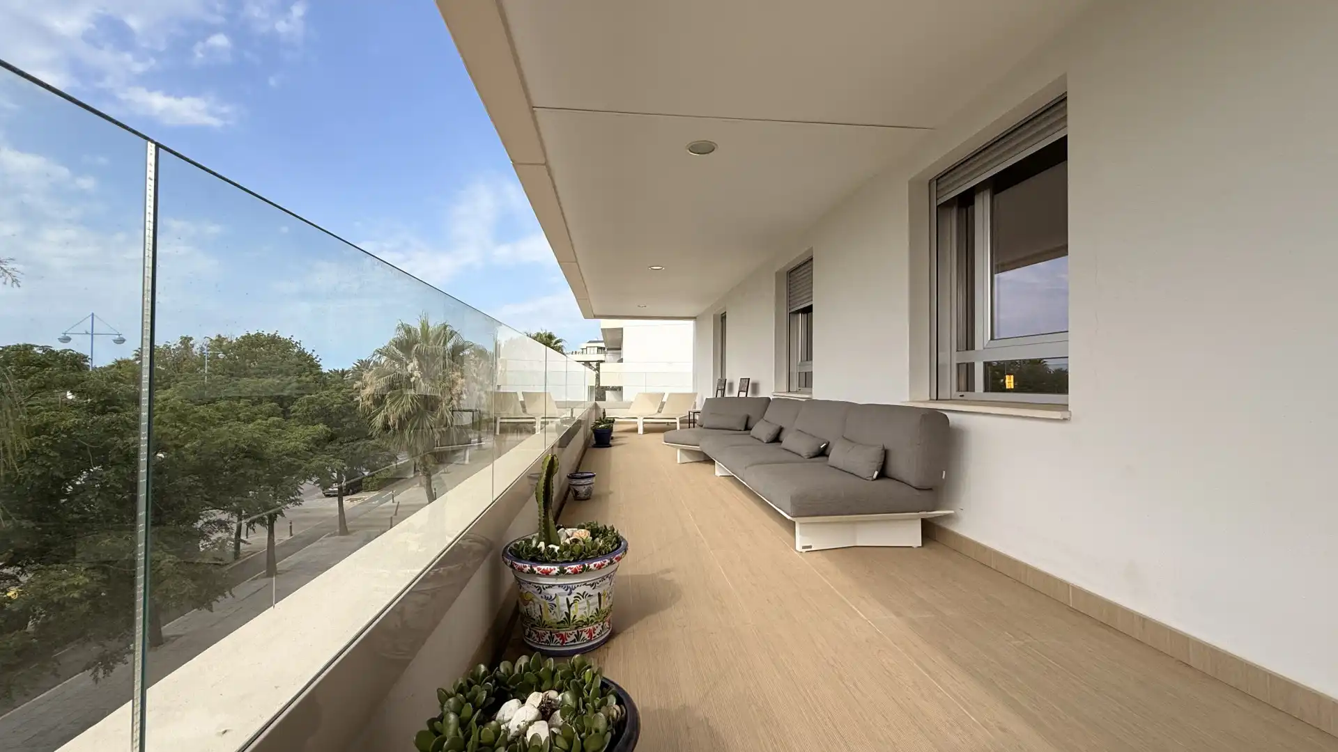 Terrassa de Apartament de lloguer en Marbella amb Aire condicionat, Calefacció i Terrassa
