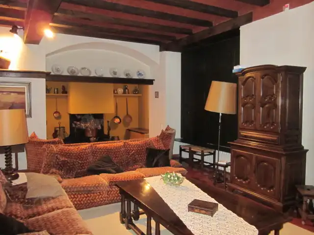 Sala de estar de Finca rústica en venta en Castellar del Vallès con Jardín privado, Terraza y Piscina